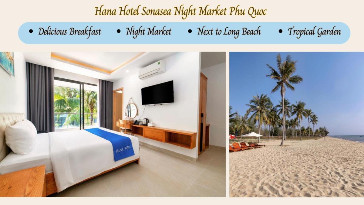 Hana Hotel Sonasea Night Market Phu Quoc Extérieur photo